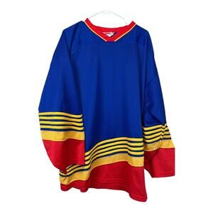 Hockey Jersey Pro Trend XL Blue Red Yellow Mens St. Louis Blues Blank Canada